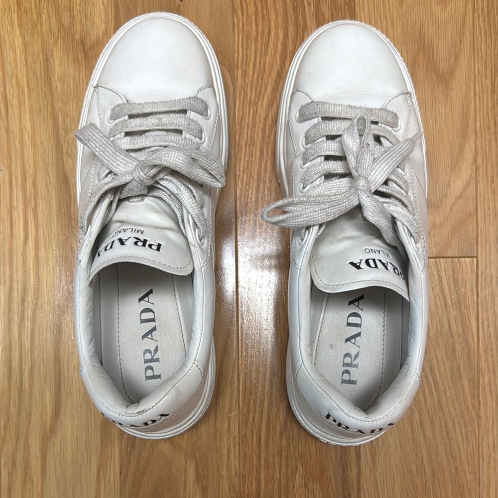 Prada White Women's Sneakers